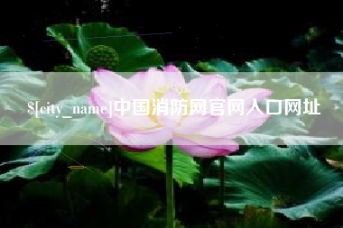 浚县中国消防网官网入口网址