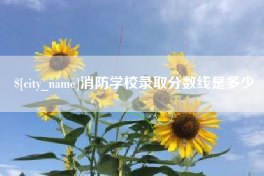 浚县消防学校录取分数线是多少