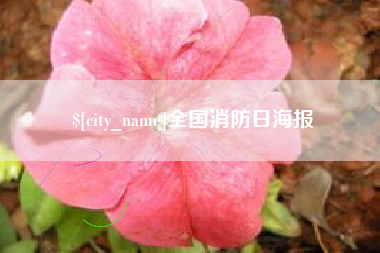 浚县全国消防日海报