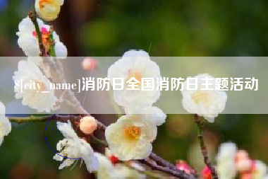 浚县消防日全国消防日主题活动