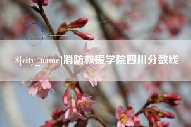 浚县消防救援学院四川分数线