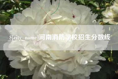 浚县河南消防学校招生分数线