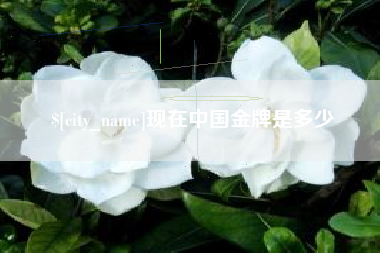 浚县现在中国金牌是多少