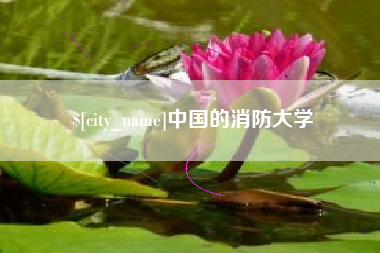 浚县中国的消防大学