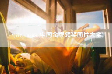 浚县中国金牌领奖图片大全