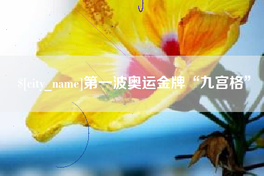 浚县第一波奥运金牌“九宫格”
