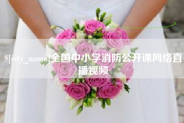 浚县全国中小学消防公开课网络直播视频