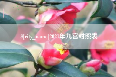 浚县2021年九宫对照表