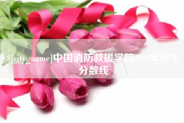 浚县中国消防救援学院2021年招生分数线