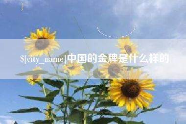 浚县中国的金牌是什么样的