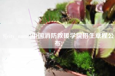 浚县中国消防救援学院招生章程公布!