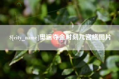 浚县奥运夺金时刻九宫格图片