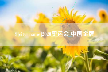 浚县2020奥运会 中国金牌